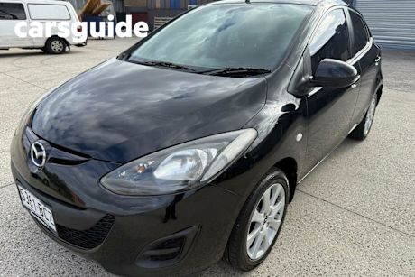 Black 2013 Mazda 2 Hatchback NEO