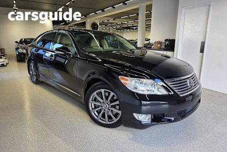 Black 2009 Lexus LS460 Sedan VER-U 4WD USF45 (ZX001297)