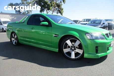Green 2007 Holden Commodore Utility SV6