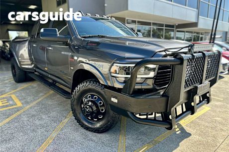Grey 2022 Ram 3500 Crew Cab Utility Laramie (4x4)
