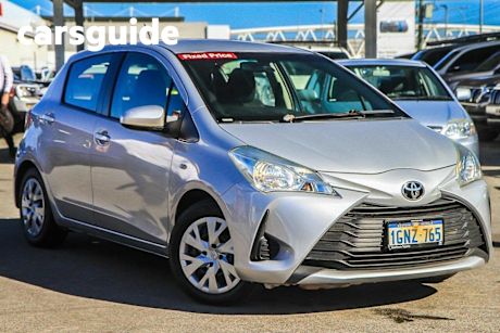Silver 2018 Toyota Yaris Hatchback Ascent