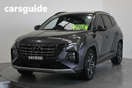 Grey 2023 Hyundai Tucson Wagon Elite (awd)