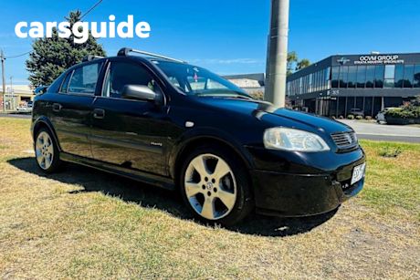Black 2005 Holden Astra Hatchback Classic Equipe