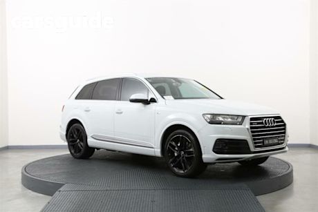White 2015 Audi Q7 Wagon 3.0 TDI Quattro