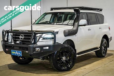 White 2020 Nissan Patrol Wagon TI (4X4)