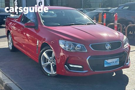 Red 2015 Holden UTE Utility SV6