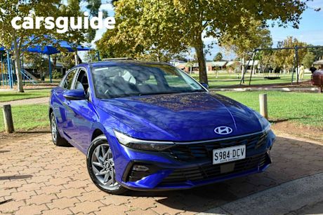 Blue 2025 Hyundai I30 Sedan