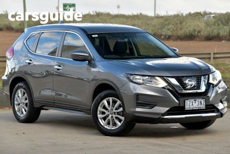 Grey 2018 Nissan X-Trail Wagon ST (2WD)