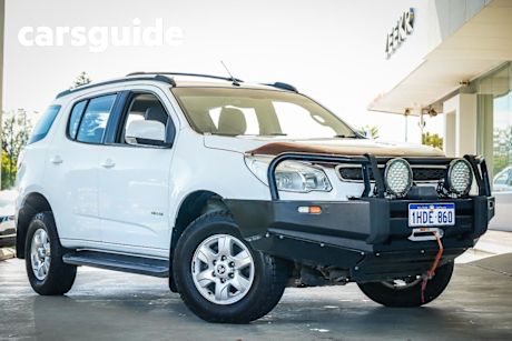White 2013 Holden Colorado 7 Wagon LT (4X4)