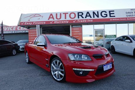 Red 2010 HSV Maloo Ute Tray