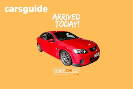 Red 2011 Holden Commodore Sedan SV6