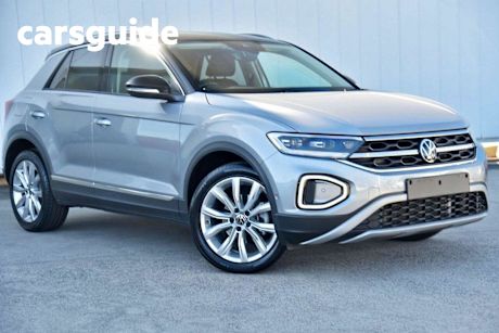 Silver 2023 Volkswagen T-ROC Wagon 110TSI Style (restricted Feat)