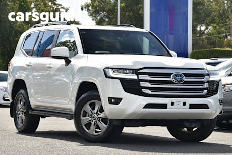 White 2021 Toyota Landcruiser Wagon LC300 VX (4X4)