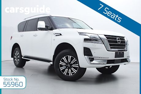 White 2023 Nissan Patrol Wagon TI-L (4X4)
