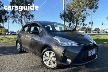 Grey 2017 Toyota Yaris Hatchback Ascent
