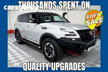 Silver 2024 Nissan Patrol Wagon Warrior