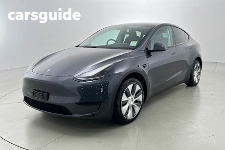 Grey 2023 Tesla Model Y Wagon Rear-Wheel Drive