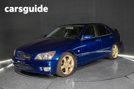 Blue 1999 Toyota Altezza Sedan RS200 Limited Sedan 2.0i Manual
