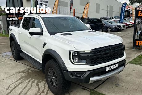 White 2023 Ford Ranger Double Cab Pick Up Raptor 3.0 (4X4)