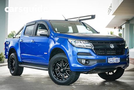 Blue 2019 Holden Colorado Crew Cab Pickup LTZ (4X4)
