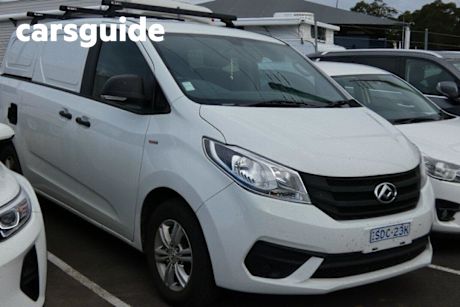 White 2023 LDV G10 Van Lift Door