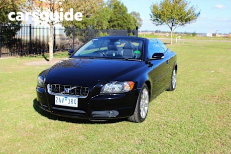 Black 2007 Volvo C70 Convertible LE