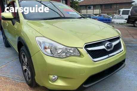 Green 2013 Subaru XV Wagon Eyesight Hybrid 2.0I(Hybrid)