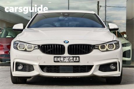White 2020 BMW 430I Coupe Gran Coupe M Sport