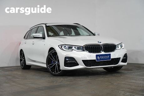 White 2021 BMW 330I Wagon Touring M Sport