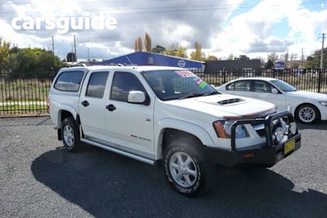 White 2011 Holden Colorado Crew Cab Pickup LX (4X4)