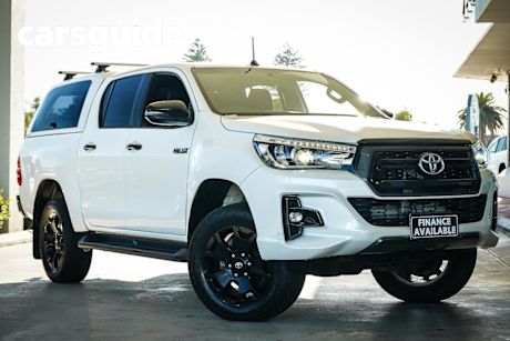 White 2018 Toyota Hilux Dual Cab Utility Rogue (4X4)