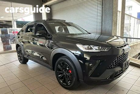 Black 2025 GWM Haval H6GT Wagon Ultra Phev (4WD)