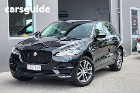 Black 2019 Jaguar F-Pace Wagon 30T Portfolio AWD (221KW)