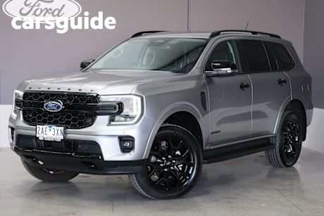 Silver 2024 Ford Everest Wagon Sport (rwd)