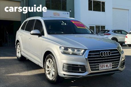 Silver 2016 Audi Q7 Wagon 3.0 TDI Quattro