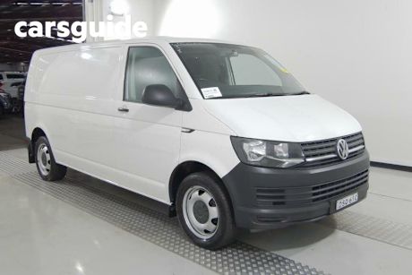 White 2017 Volkswagen Transporter Van TDI 400 LWB LOW