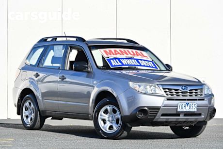 Silver 2011 Subaru Forester Wagon X