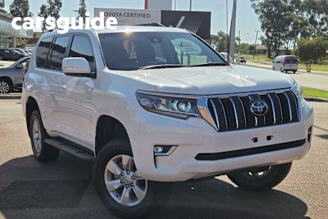 White 2022 Toyota Landcruiser Prado Wagon GXL