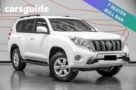 White 2016 Toyota Landcruiser Prado Wagon GXL (4X4)