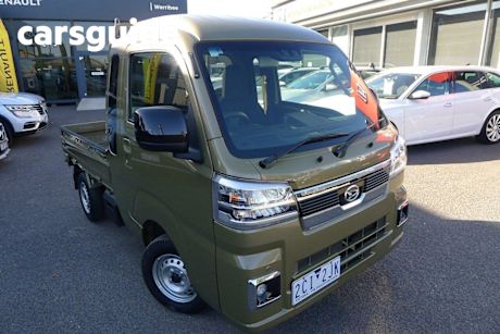 Green 2022 Daihatsu Hi-jet Ute Tray Jumbo