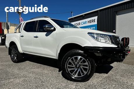 White 2015 Nissan Navara Dual Cab Utility ST-X (4X4)