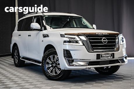 White 2022 Nissan Patrol Wagon TI-L (4X4)
