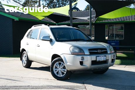 Silver 2009 Hyundai Tucson Wagon City SX