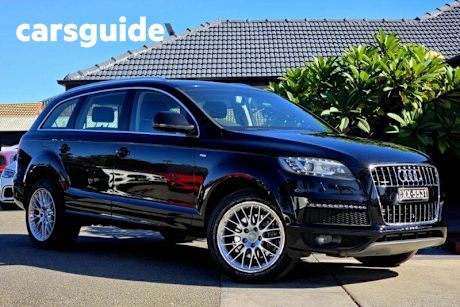 Black 2012 Audi Q7 Wagon 3.0 TDI Quattro