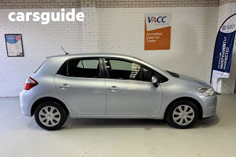 Blue 2011 Toyota Corolla Hatchback Ascent