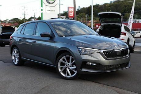Grey 2022 Skoda Scala Hatchback Signature 110TSI