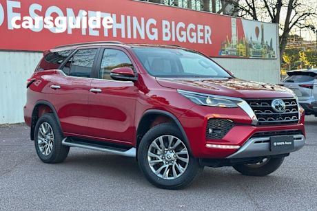 Red 2024 Toyota Fortuner Wagon Crusade