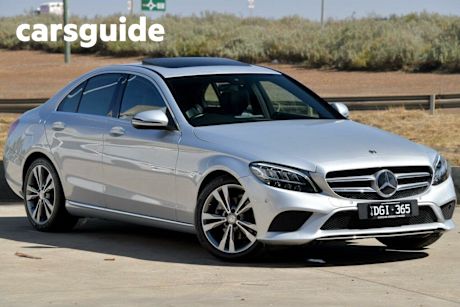 Silver 2020 Mercedes-Benz C200 Sedan