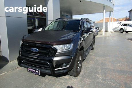 Grey 2017 Ford Ranger Dual Cab Utility FX4 Special Edition
