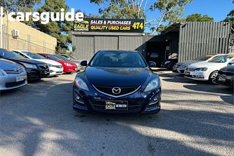 Blue 2012 Mazda 6 Hatchback Touring
